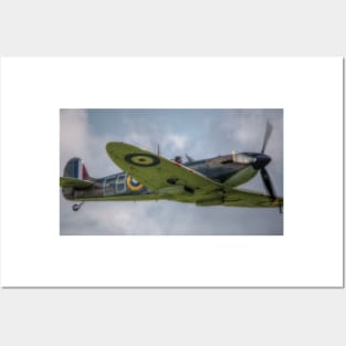 Supermarine Spitfire P7350 F Mk IIa Posters and Art